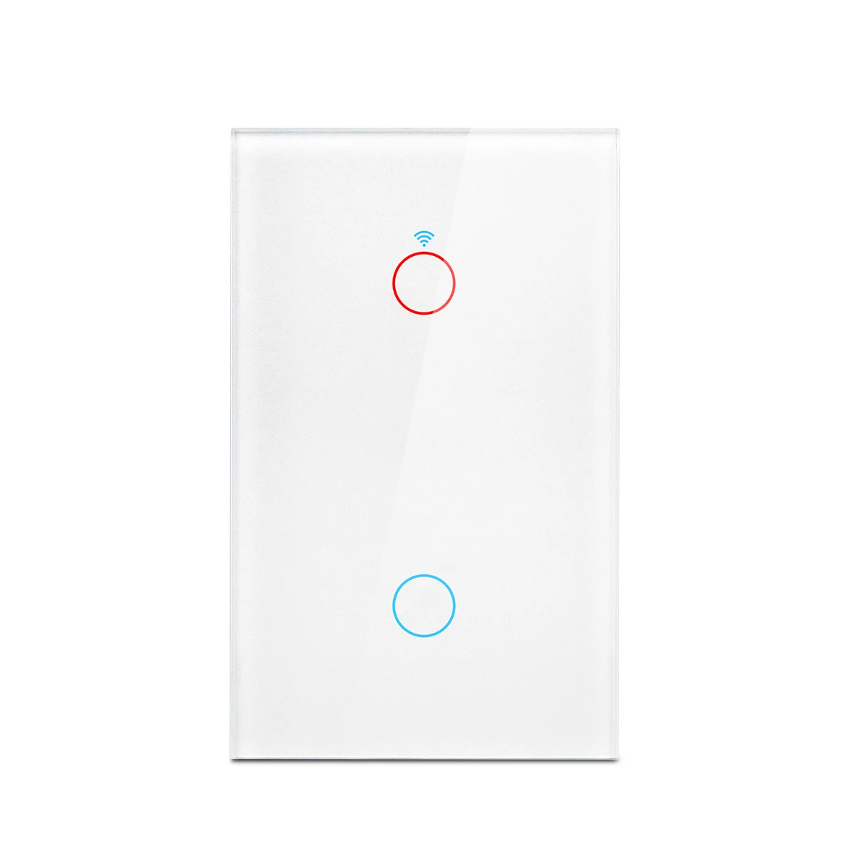 US WLAN Smart Wandschalter mit Touch-Sensor LED-Lichtschalter RF433 1/2/3/4-fach Kompatibel mit Tuya Smart Home APP Alexa Google Home