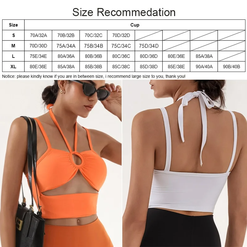 Sportovní podprsenka Cloud Rise Orange pro dívky, tělocvičnu, jógu, krátký top, ženy, cvičení, fitness, spodní prádlo, tréninkové vesty, trička, běhání, sportovní oblečení - náhled 6