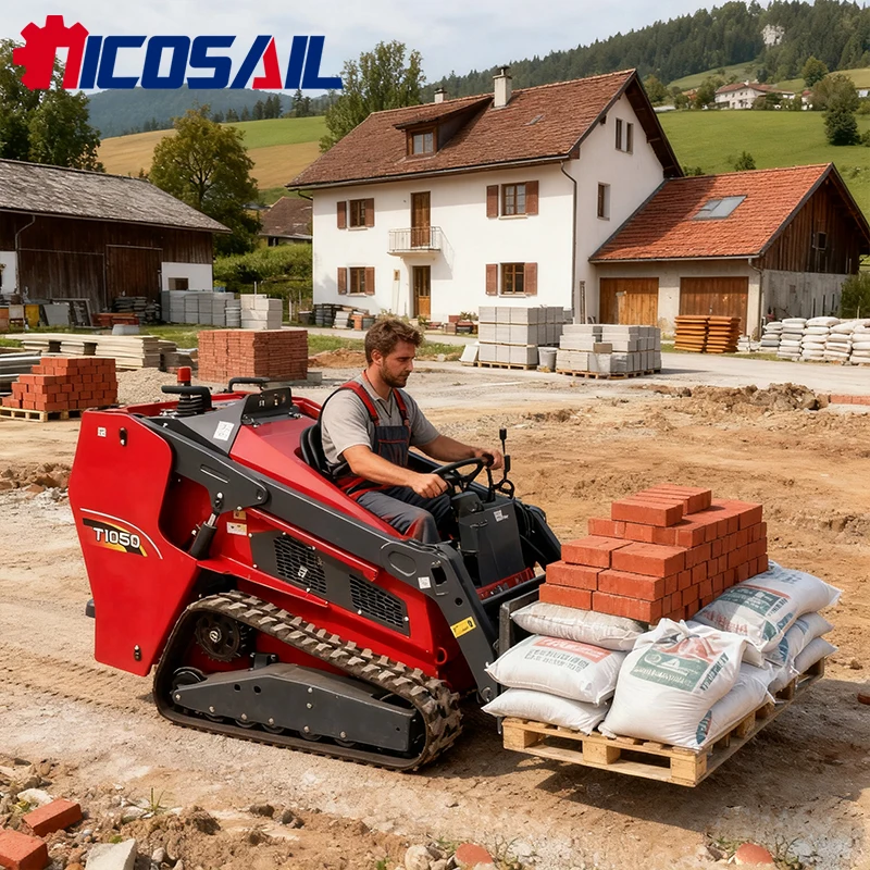 CE/EPA Погрузчик рулевого управления Kubota Мини-погрузчик рулевого управления с ковшом Акция со скидкой