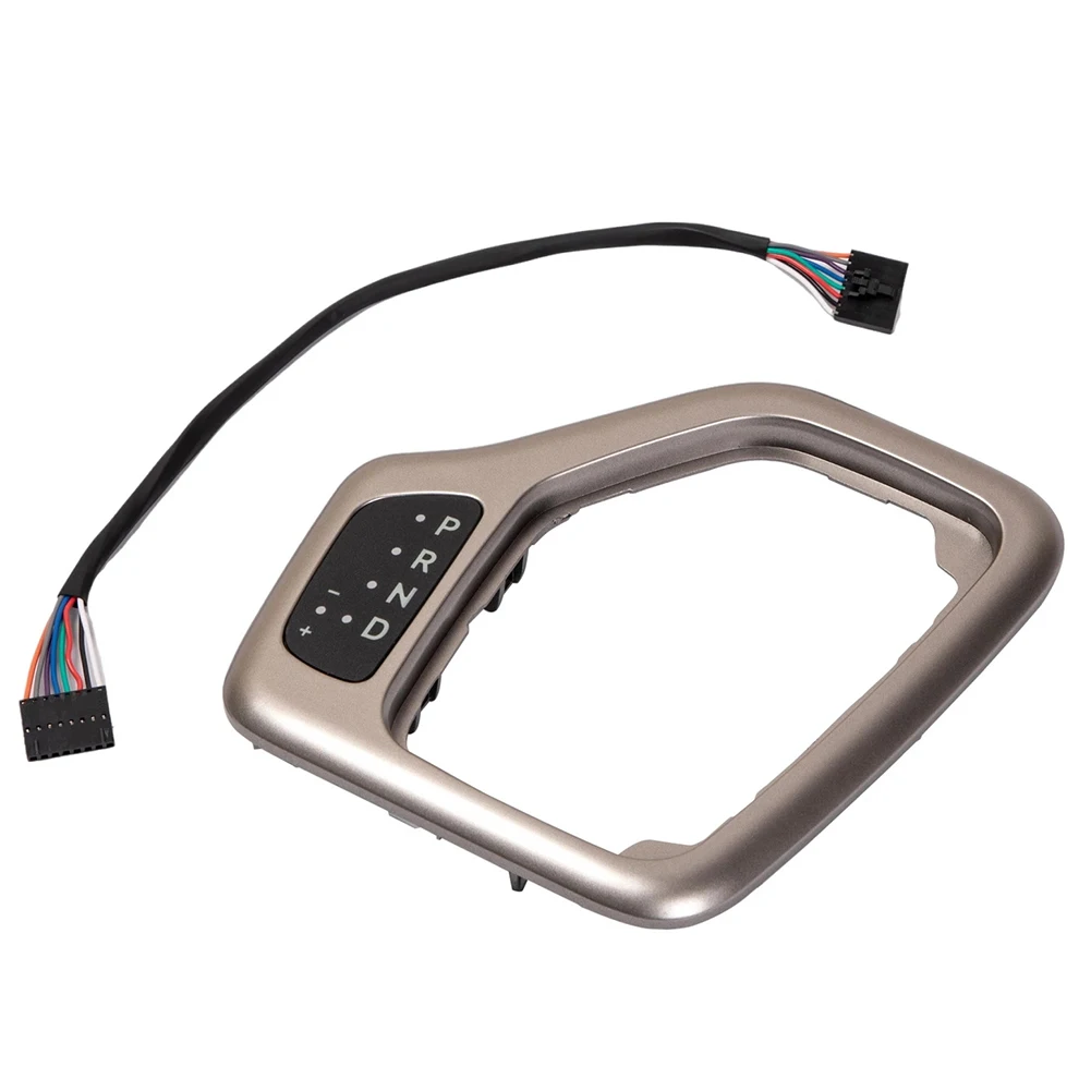 

5YD27LS5AA Center Shifter Bezel W / Harness For Jeep For Cherokee 2014-2018 Automatic Transmission Gear Shift Shifter Lever Knob