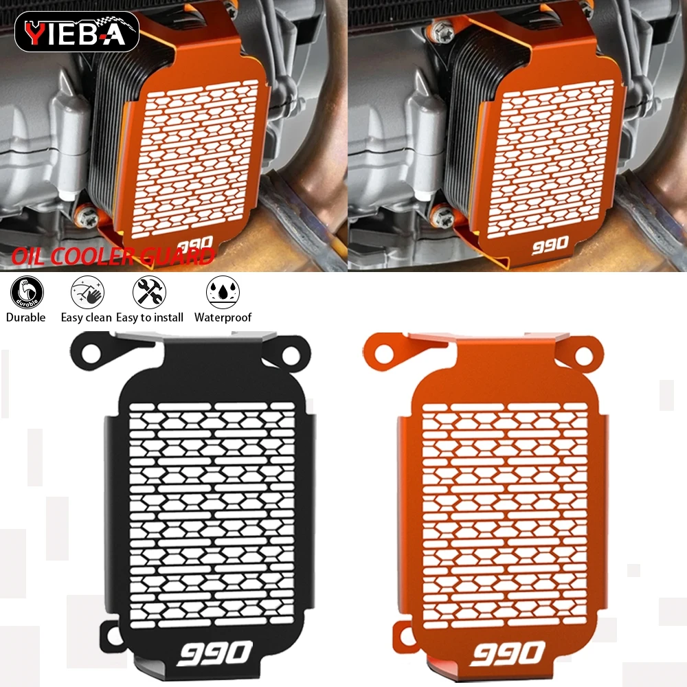 

Motorcycle Accessories Oil Cooler Water Heat Exchanger Guard Production Cover For KTM Duke 990 R 2024 2025 2026 Duke990 Parts