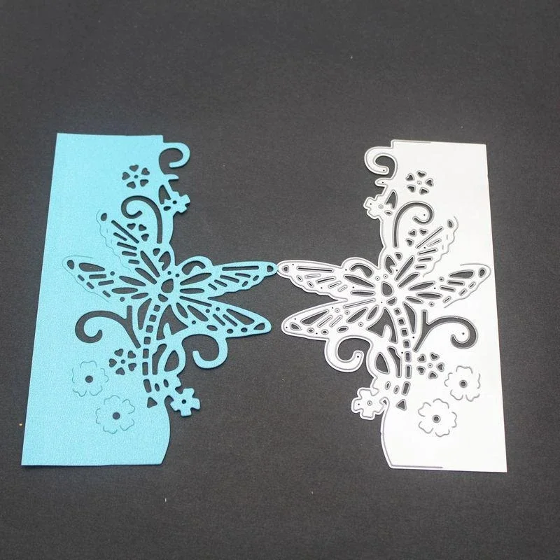 

Dragonfly Border Metal Cutting Dies Stencils Die Cut for DIY Scrapbooking Album Paper Card Embossing