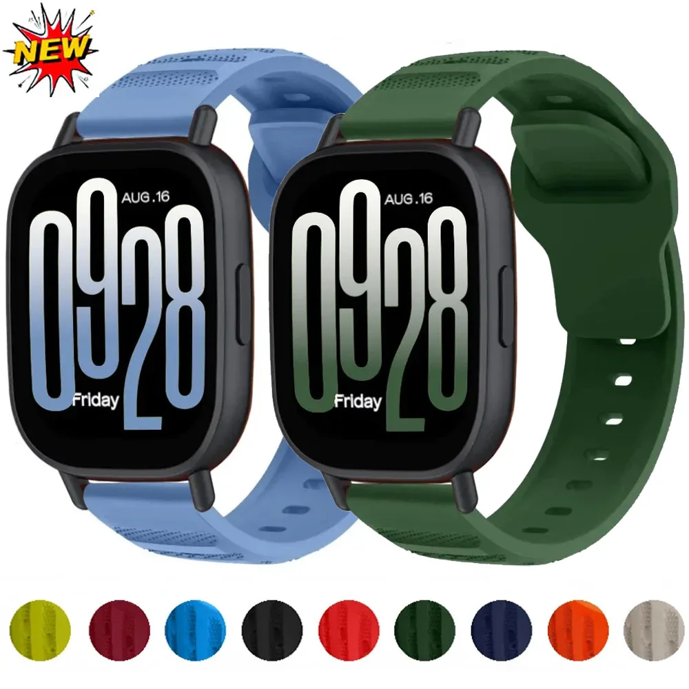 Sport-Silikonarmband für Redmi Watch 5 Active Xiaomi Watch S4 S3 S2 Armband Armband für Redmi Watch 5 Lite Zubehör Band
