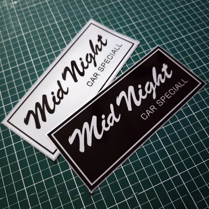 Car Styling and Decals Automobile Exterior Decorate Motocross Stickers for Mid Night Car Special