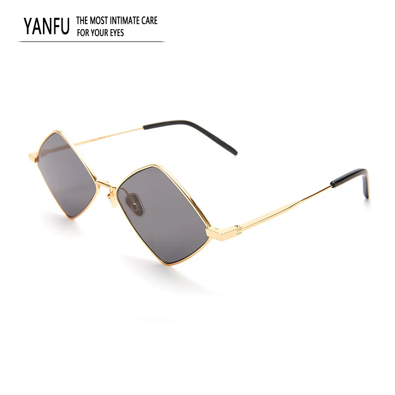 High Quality retro diamond Vintage Brand Designer Sunglasses metal Fashion for Men Women UV400 Glasses Outdoor Female eyeglasses