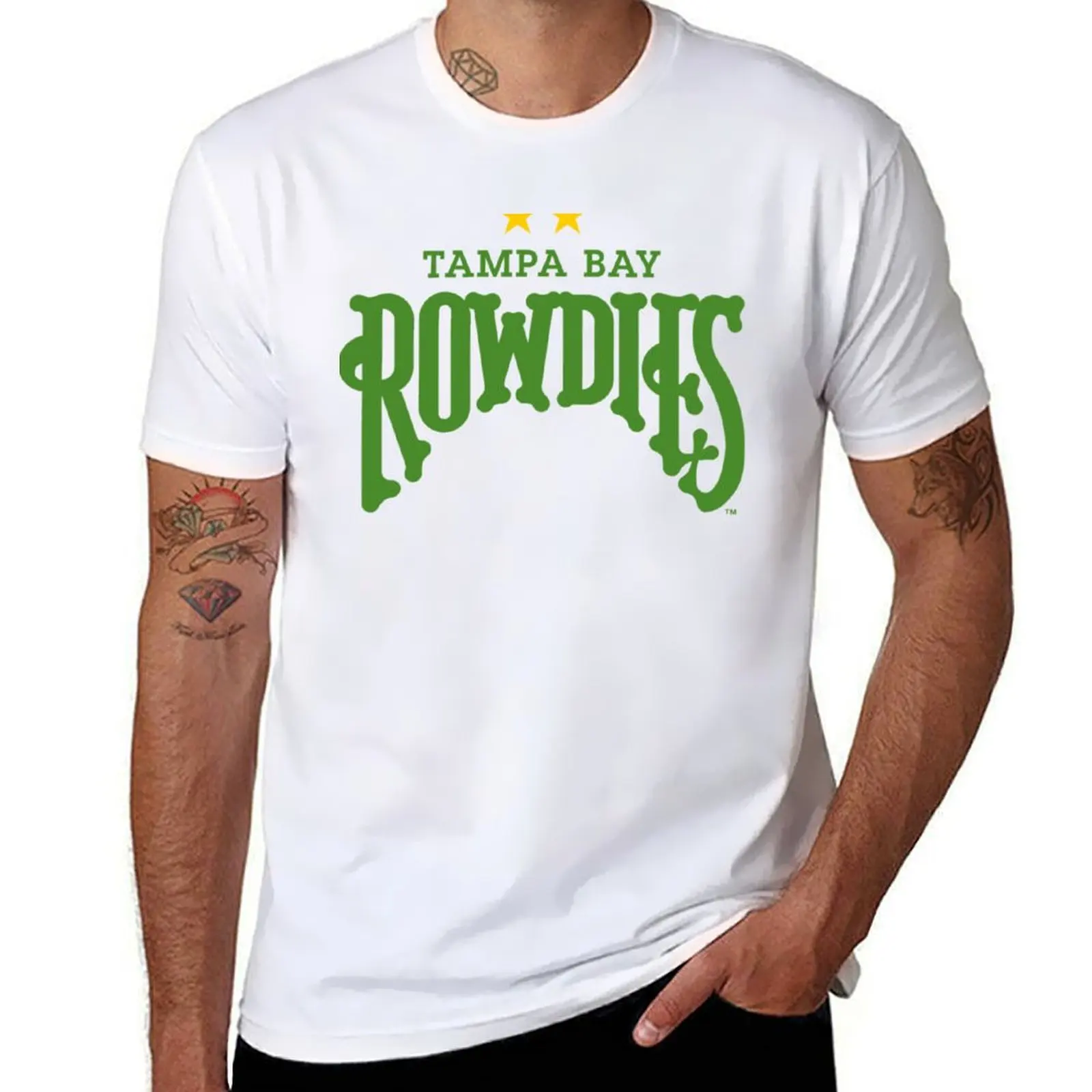 

Tampa Bay Rowdies T-Shirt T-Shirt t shirts with prints t shirts cotton 100% T-Shirt
