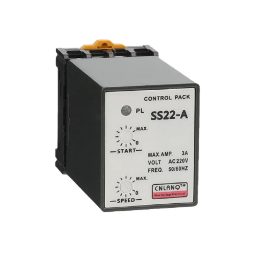 SS22 Motor Speed Controller AC220V 50Hz Stepless Adjustable 6-250W Single Phase Motor Speed Governor 90-1400RPM Speed Regulator