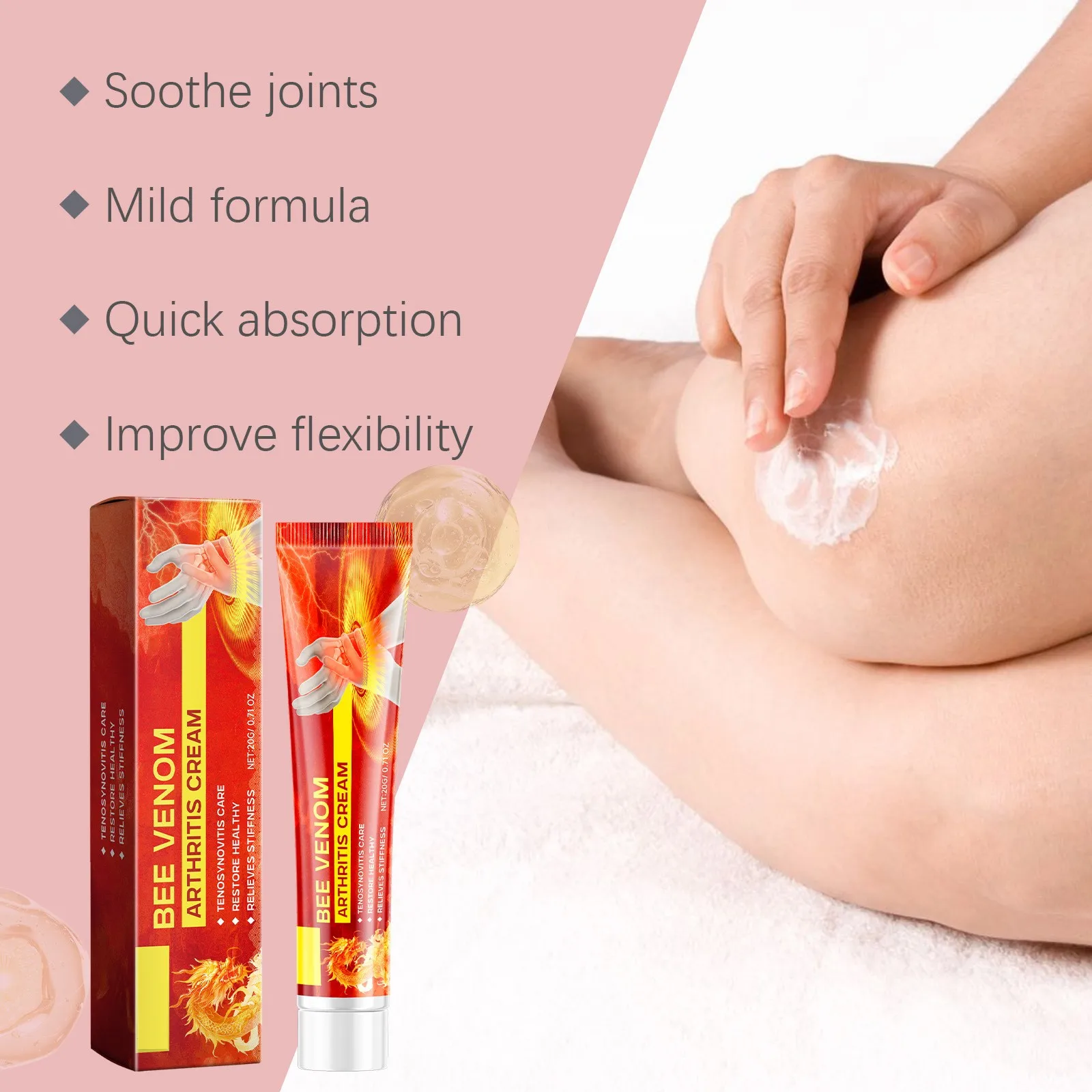 New high quality Gentle Care For Joints And Muscles Body Massage Moisturizing Renovate Emulsion Gifts For Friends And Family