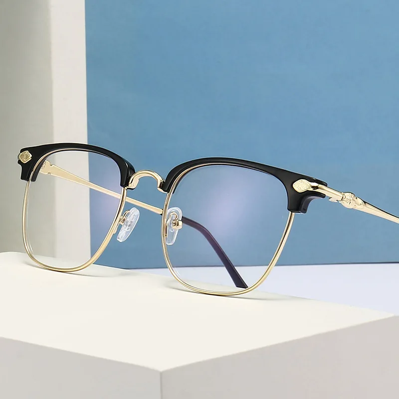 

2025 Anti Blue Light Reading Glasses Women Men Oversized Size Frames Vintage Reading Glasses Female Male Eyeglasses +1.0~+4.0