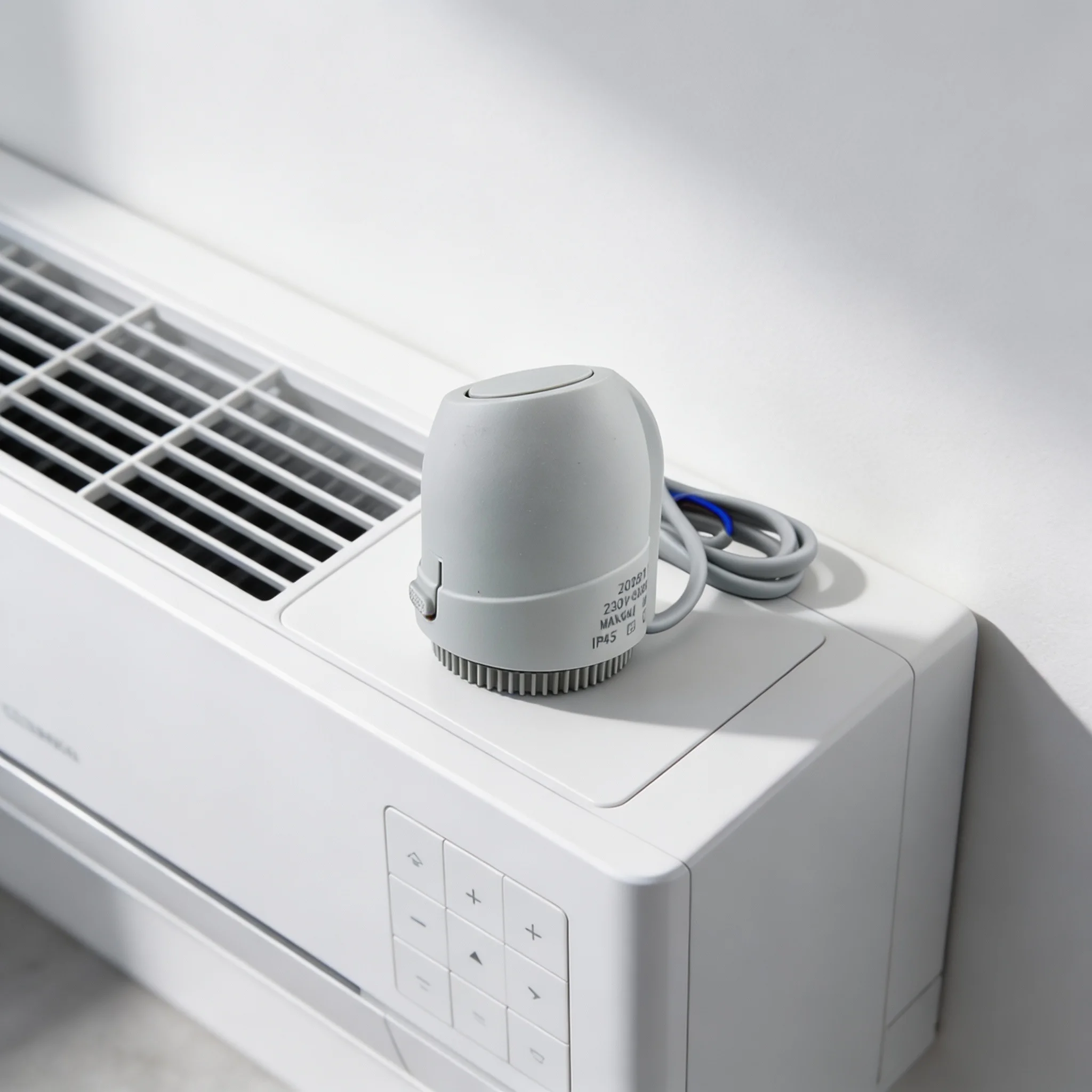 

2 шт. M30x1,5 230 В электрический привод отопления термостатический привод нормально закрытого типа для систем отопления пола