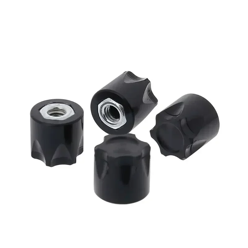 4PCS Aluminium RC Car Wheel Rim Center Cap M4 Nut for 1/10 RC Crawler Trxs TRX4 Axial SCX10 90046 D90 Tamiya MST