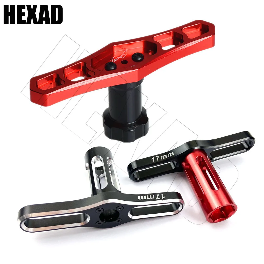 Type T 17mm Wheel Hex Nuts Sleeve Wrench  Metal Tools RC Car 1/8 for Off-road RC Car Monster Truck Traxxas X-Maxx SUMMIT E-REVO