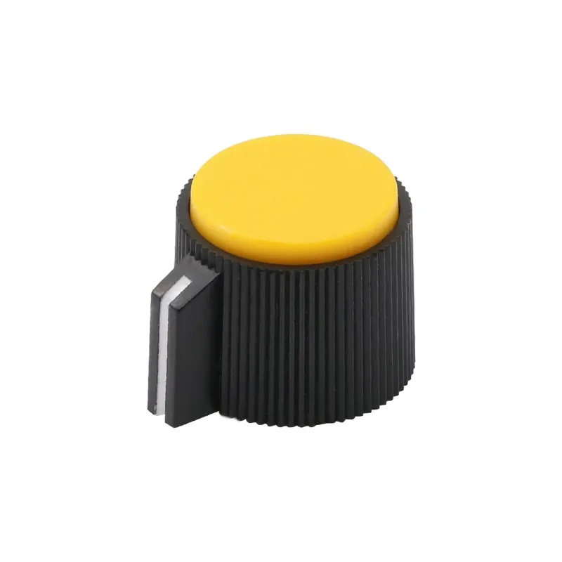 10 pcs KNP-21-6.0 band Switch knob with screws fixed electronic handwheel positioning shaft Selector Switch Knob cap