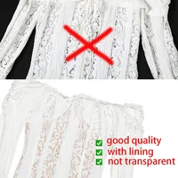 Suninheart White Evening Dresses for Events Red Long Sleeve Lace Elegant Party Dresses 2025 Women Luxury Wedding Prom Dress Gown - Image 5
