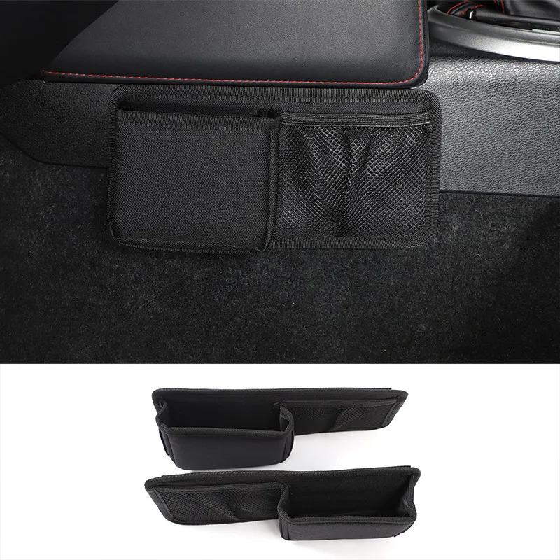 Dashboard Side Storage Pockets For 2012+ Subaru BRZ/Toyota 86 (2-Piece, Self-Adhesive)