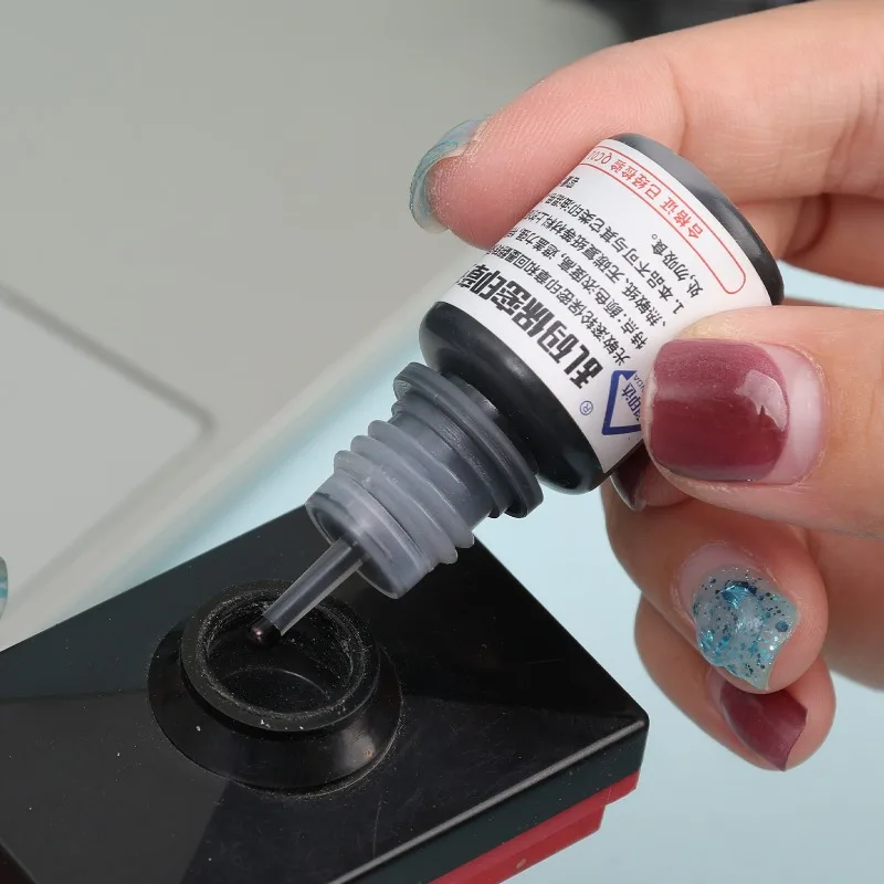 Black Ink Refills Privacy Protection Ink Oil Refill for Identity Information Eliminators ID Security Privacy Protection Supplies