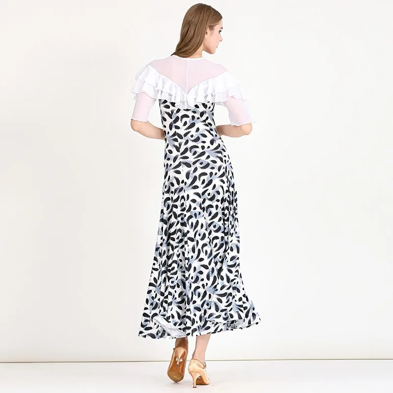 Robe de danse moderne personnalisée MY898, robes de valse de danse de salon, robe d'entraînement de salle de bal, robe de patinage Artistique Drag Queen