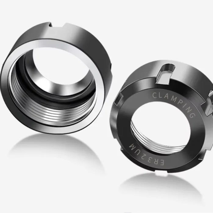 1Pc Er Collet Nut Er11 Er16 Er20 Er25 Er32 Er40 a m Um Type High Precision Clamping Nut for Cnc Router Engraving Machine Tool