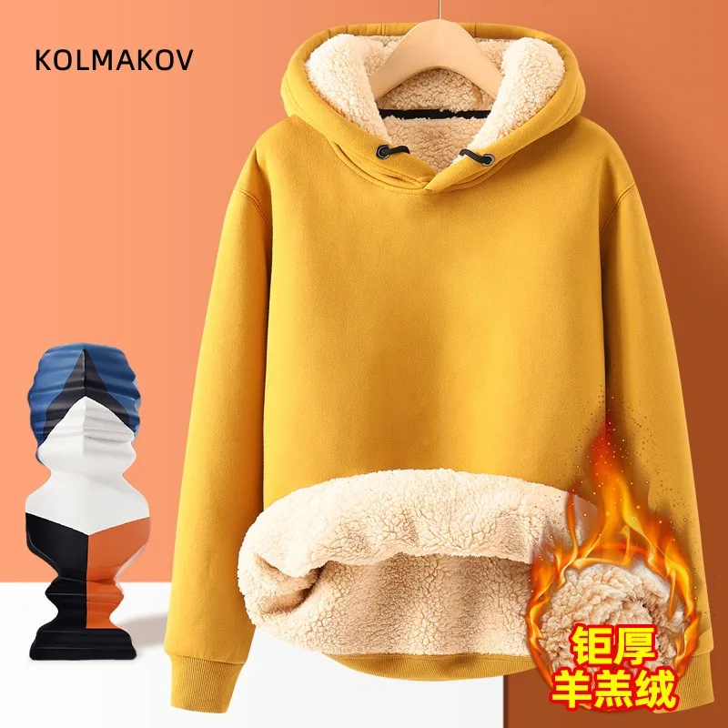 2024 winter new arrival thicken Hoodies men youth hoodie autumn Men\'s Clothes Long sleeve Sweatshirts full size M-4XL,5XL WY02