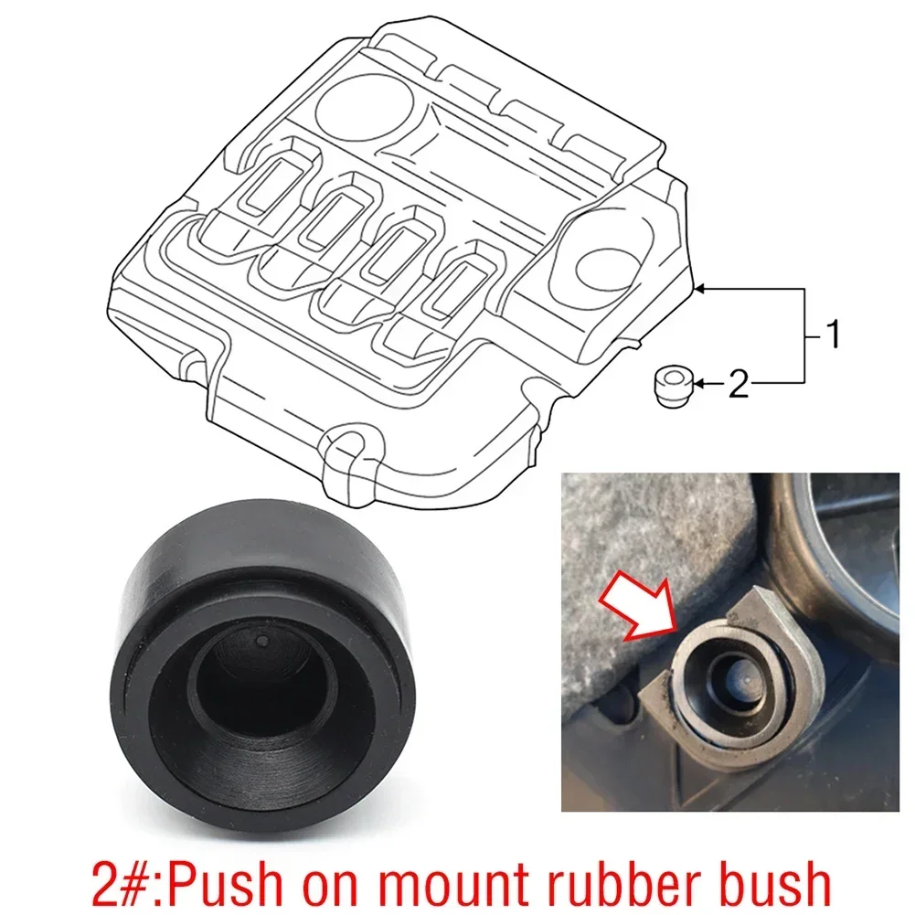 

Car Engine Cover Rubber Mounting Mount For BMW 1 Series E87 E88 E82 3 Series E91 E92 E93 X3 X4 X6 11147799108