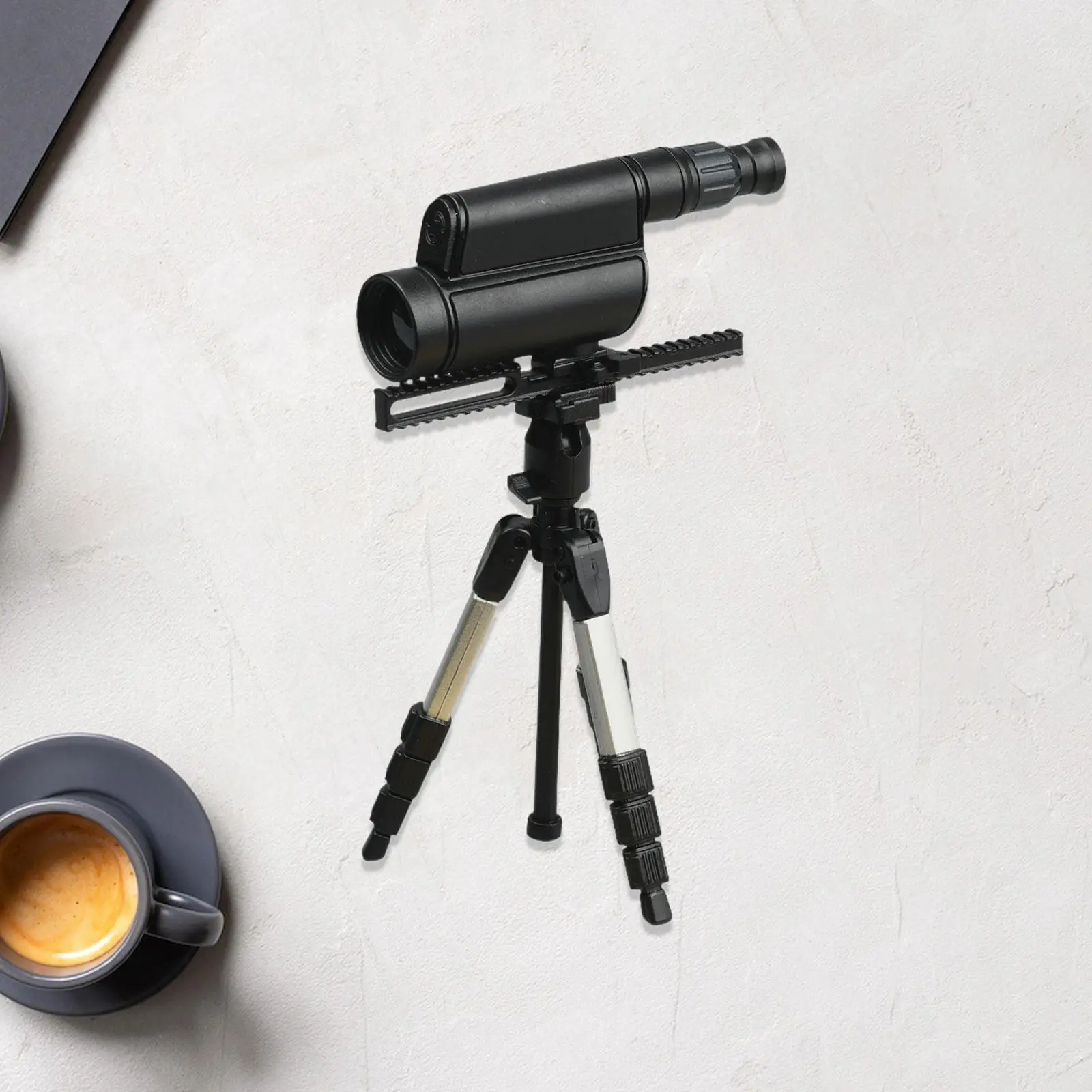 

1/6 Scale Tripod Observation Mirror Model,Mini Model,Scale Male Accessories for Male Figure Doll