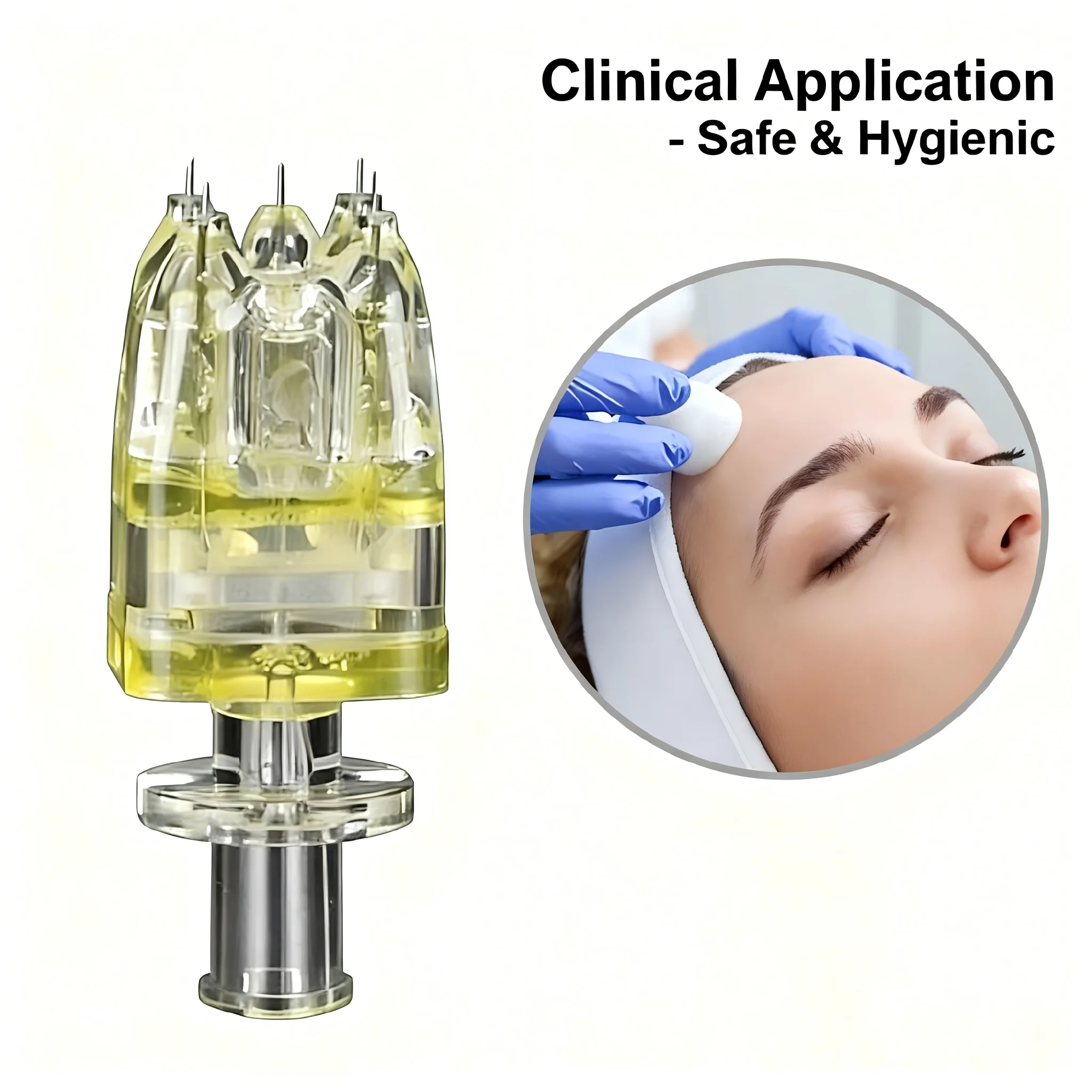 

Anti aging skincare tools with 5 pin 0.25mm（Syringe connector）