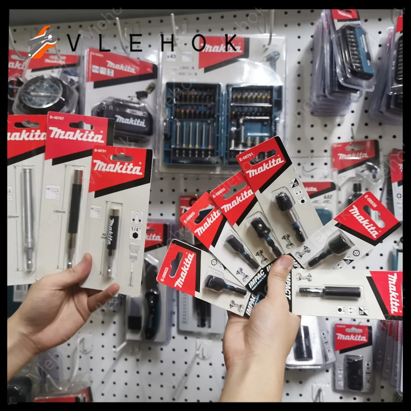 

Makita Impact Spiral Drill Bit Drive Drill Head Extension Rod Support Driver Kit Electric Tool Bits Accessories Tool Parts