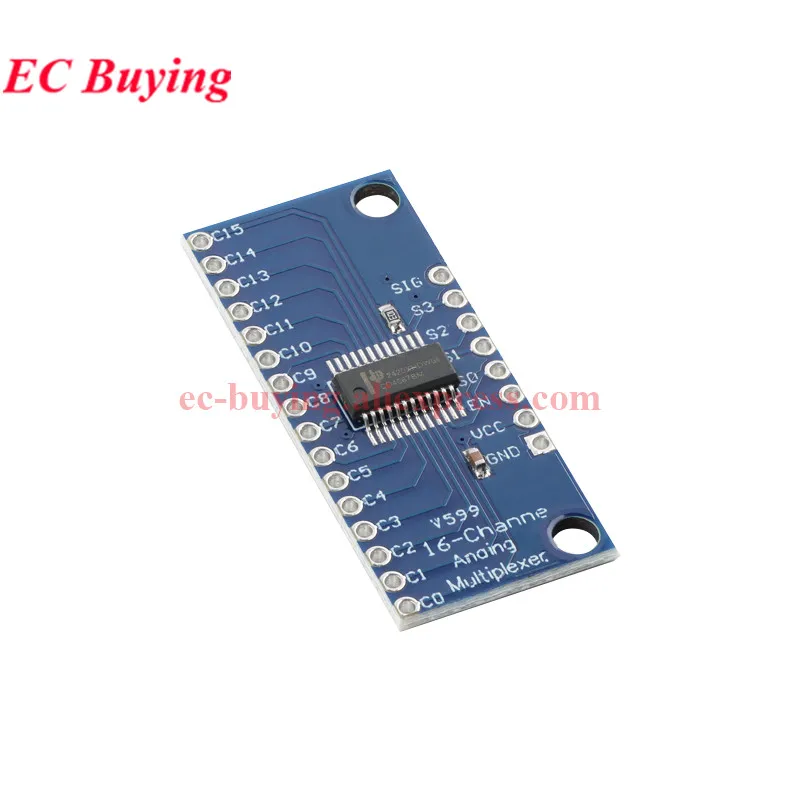 1-50Pcs CD74HC4067 74HC4067 CMOS 16-Channel Way ADC Analog Digital Multiplexer High-speed Breakout Board Module For Arduino DIY