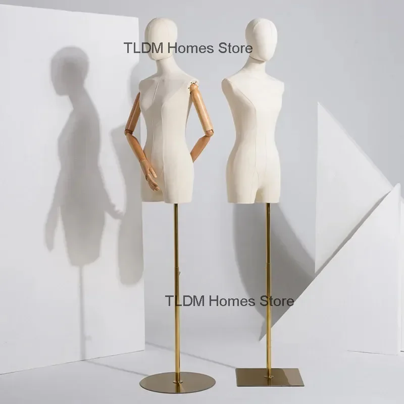 High-quality Female Mannequins For Wedding Dress Sewing Mannequin Shelf DIY Women's Clothing Display Female Window Display Stand