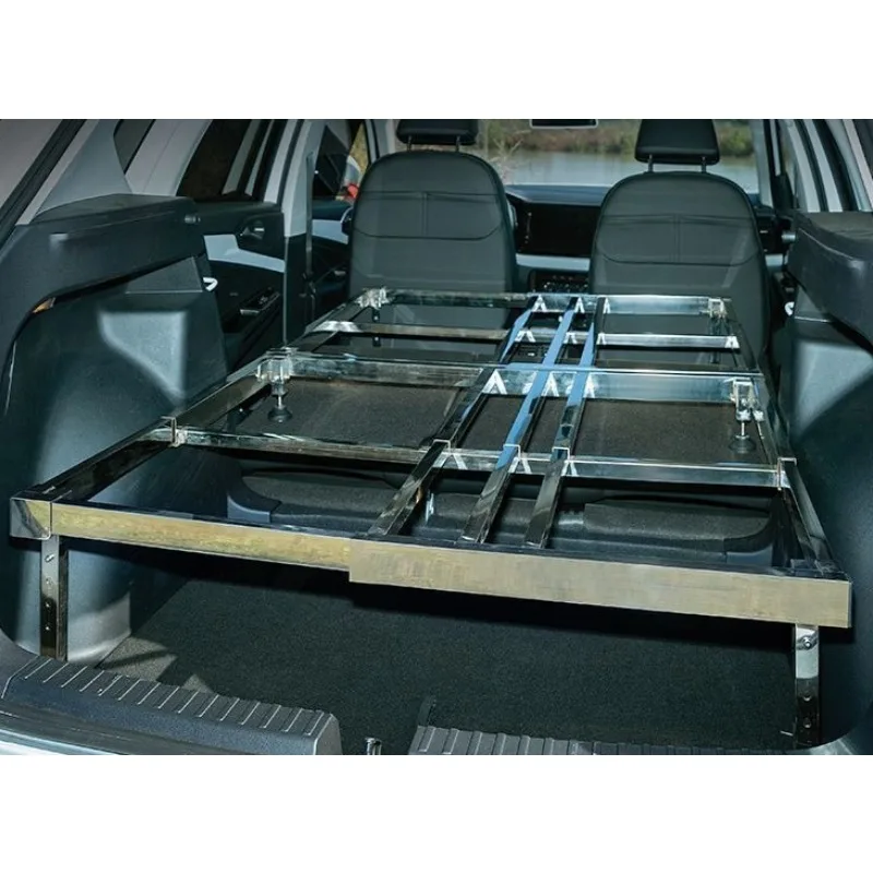 Self-driving Travel Car Telescopic Pull-out Bed Multifunctional Folding Camping Bed for Car Modification 1pcs