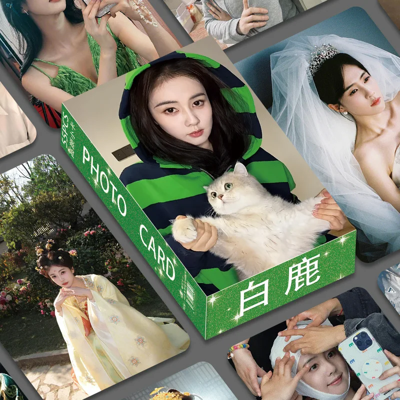 55 high-end postcards, stills, photos, and boxed Polaroid high-definition Lomo cards with new peripheral styles