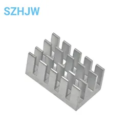 5PCS Heatsink Radiator Cooler Radiator 22x13x11MM High Quality Silver Slot Heat Sink 