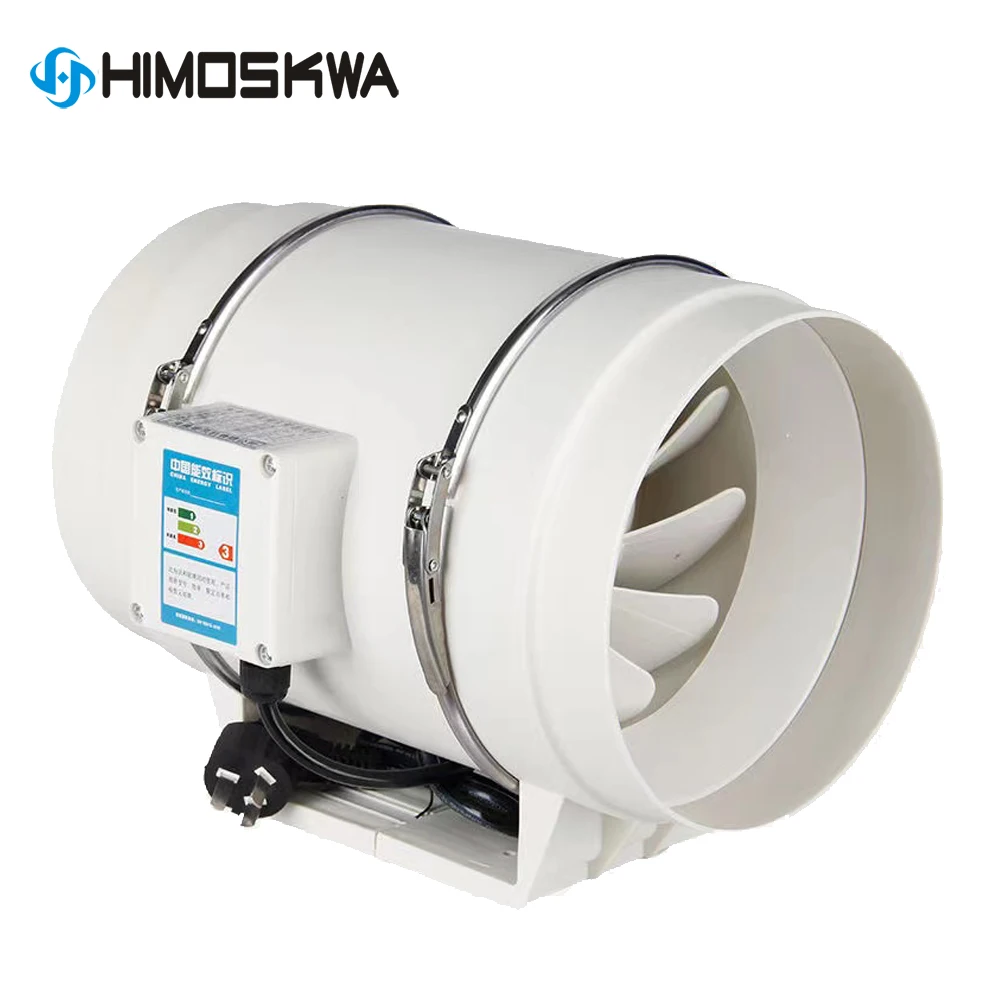 3Inch Duct Blower Fan Ventilating Ventilation Channnel Pipe Exhaust Air Extractor for Kitchen Bathroom Ventilator