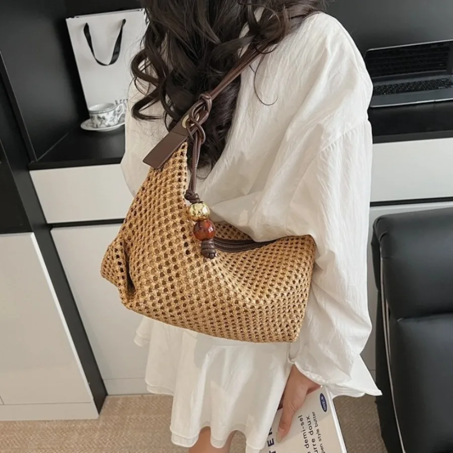 

Летняя корейская версия ручной сумки для пельменей для пожилых людей, тренд женских сумок с диагональным крестом на одно плечо