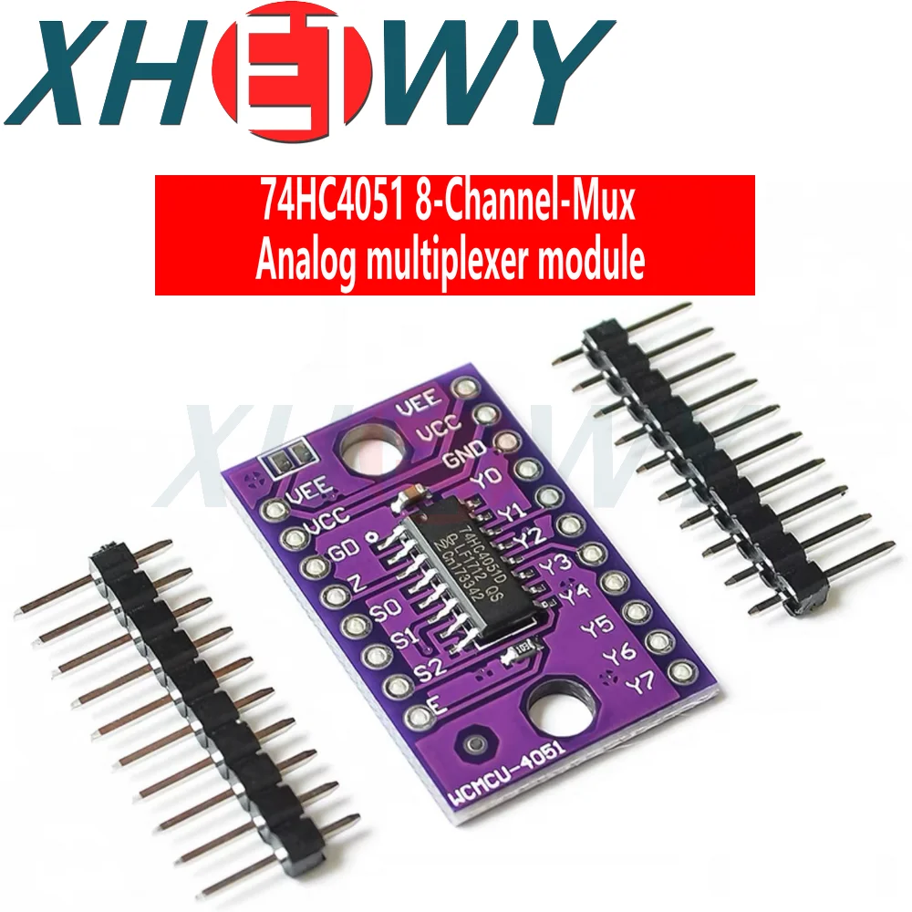 74hc4051 8 Kanaals Analoge Multiplexer Selector Module Multiplexers Distributeur Resolver CJMCU-4051