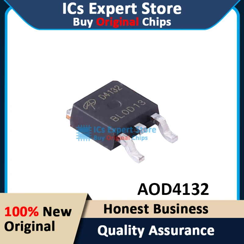 10PCS Original MOSFET AOD403 AOD407 AOD409 AOD413A AOD4132 AOD4184A TO-252