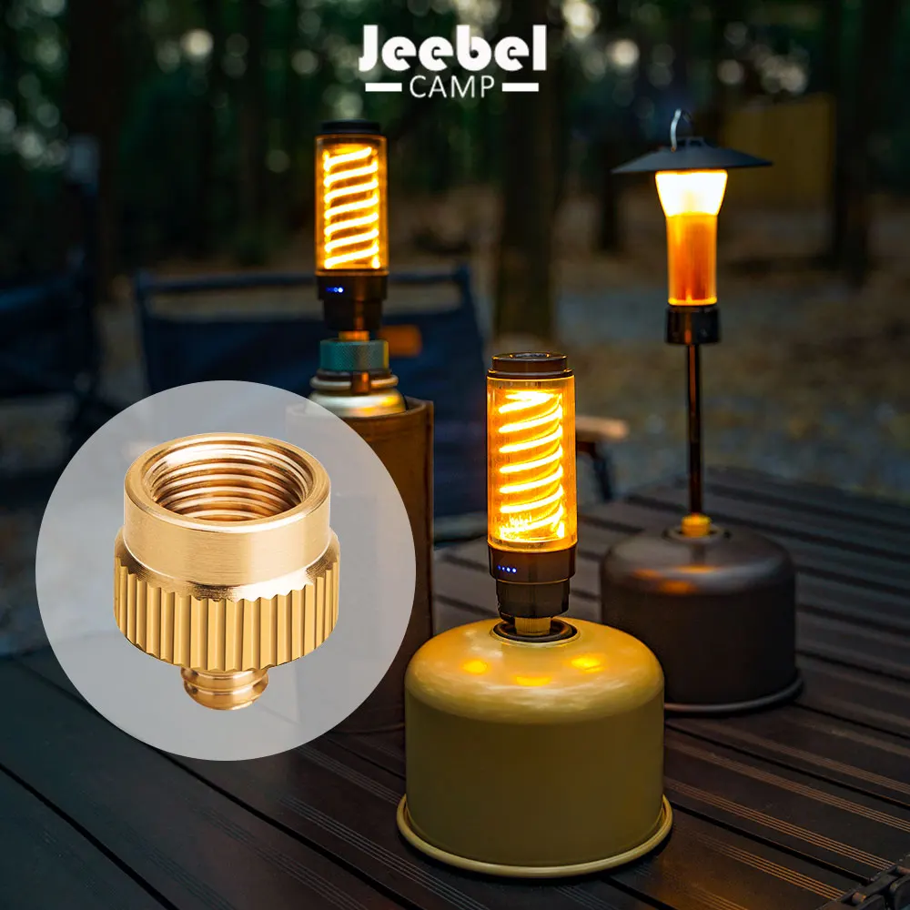 Gas Tank Adapter Screw for Goal Zero, ML4 Light, Universal Copper Expand Lantern Holder, Stand Connector, 1/4