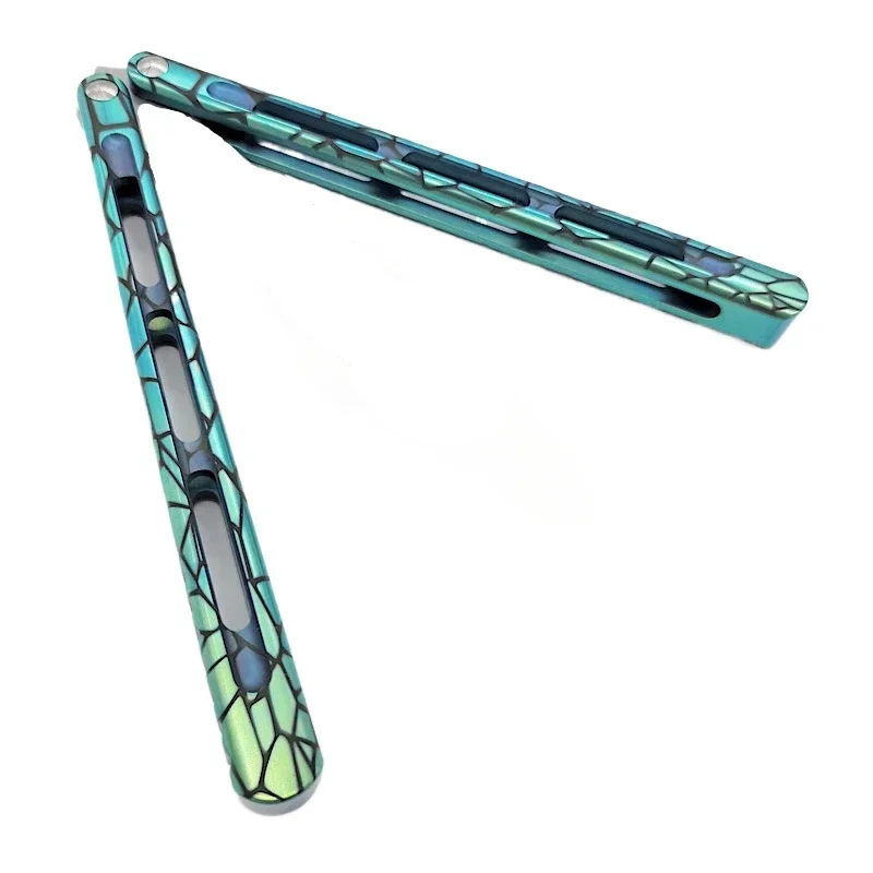 TheOne Adder Viper Channel Titanium Handvat D2 Blade Bushing Systeem CNC EDC Multitool