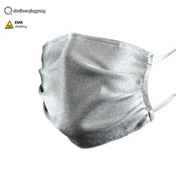 Electromagnetic radiation protective silver fiber adult mask Mobile phone, Computer EMF shielding children's antibacterial mask