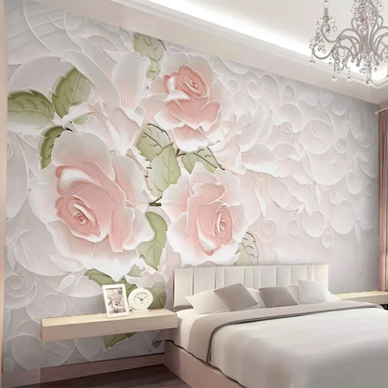 papel-de-parede-personalizado-com-foto-de-flores-3d-rosas-mural-para-quarto-sala-de-estar-sofa-fundo-de-tv-restaurante-estudo-hotel-tecido-para-parede