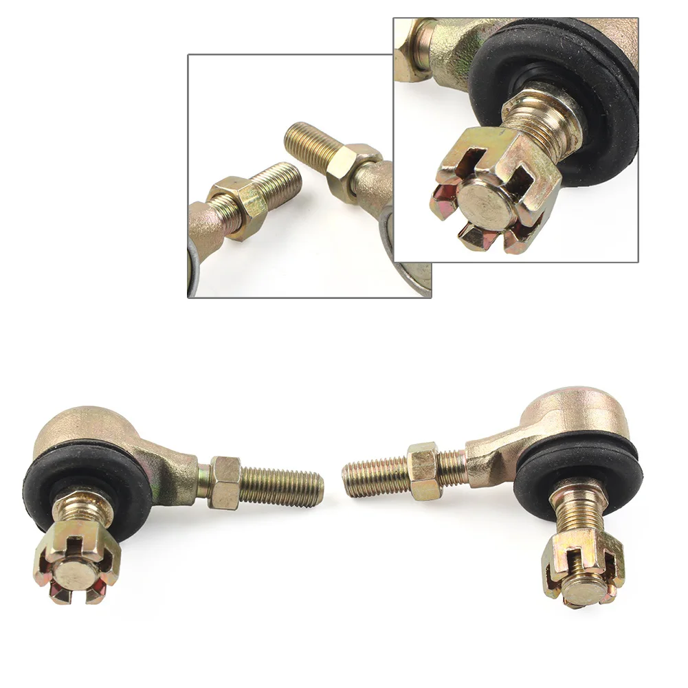 12-10mm Tie Rod End Ball Joint For 50cc 70cc 90cc 110cc 125cc 200cc 250cc TAOTAO COOLSTER JCL KANDI GO KART ATV