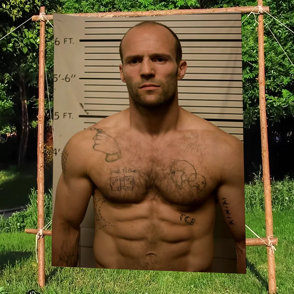 Actor J-Jason Statham flag For Living Room Home Dorm Decor Art Home Party Picnic Decor Banner