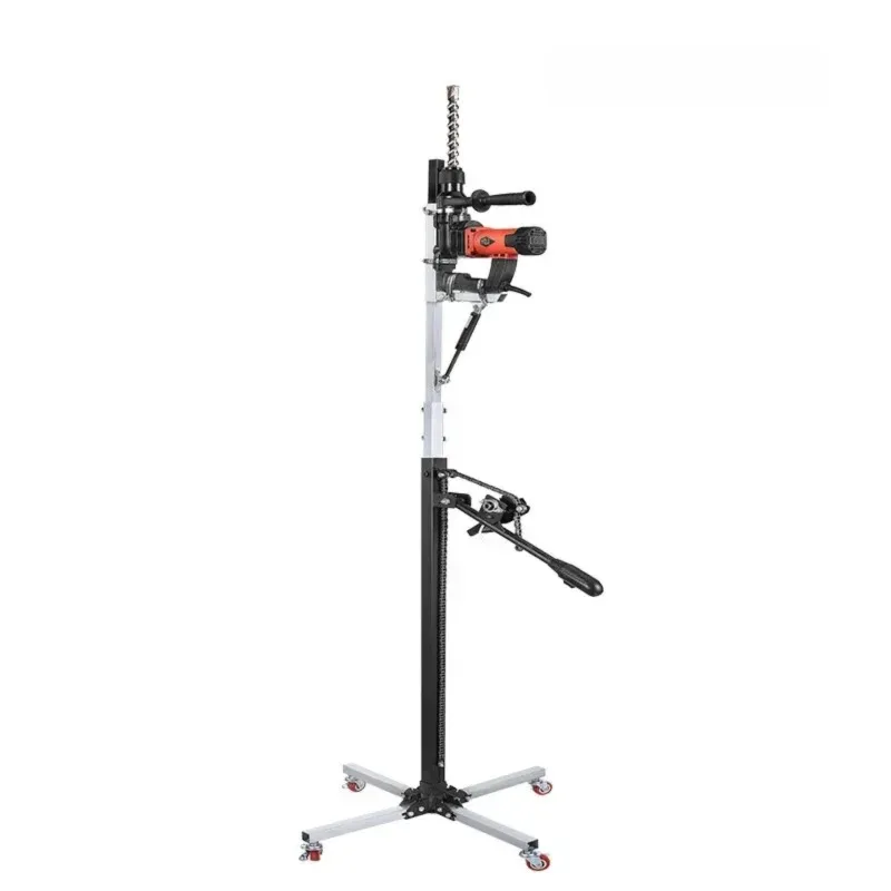 Chain Hydraulic Electric Hammer Lift Stand Telescopic Ceiling Drilling Bracket Impact Drill Wall Anchor Drilling Tool Lift 5m