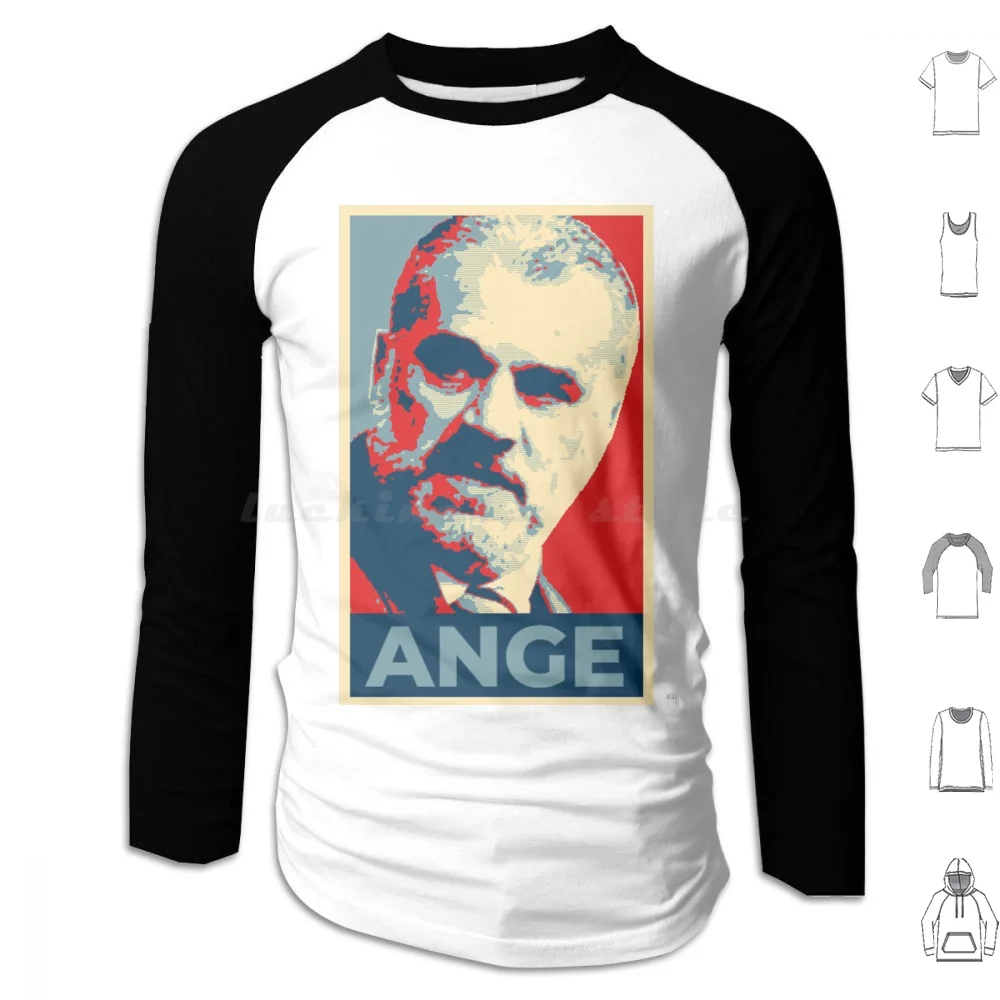 Ange Postecoglou-Hoodie Hope en coton à manches longues Postecoglou Ange Ange Postecoglou Spurs Coys Epl Premiership Football Soccer