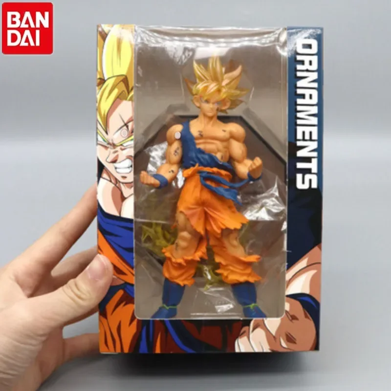 Anime Dragon Ball Z Figures Super Saiyan Battle Damage Son GoKu Trunks Action Figure PVC Collectible Model Doll Gifts Kids Toys