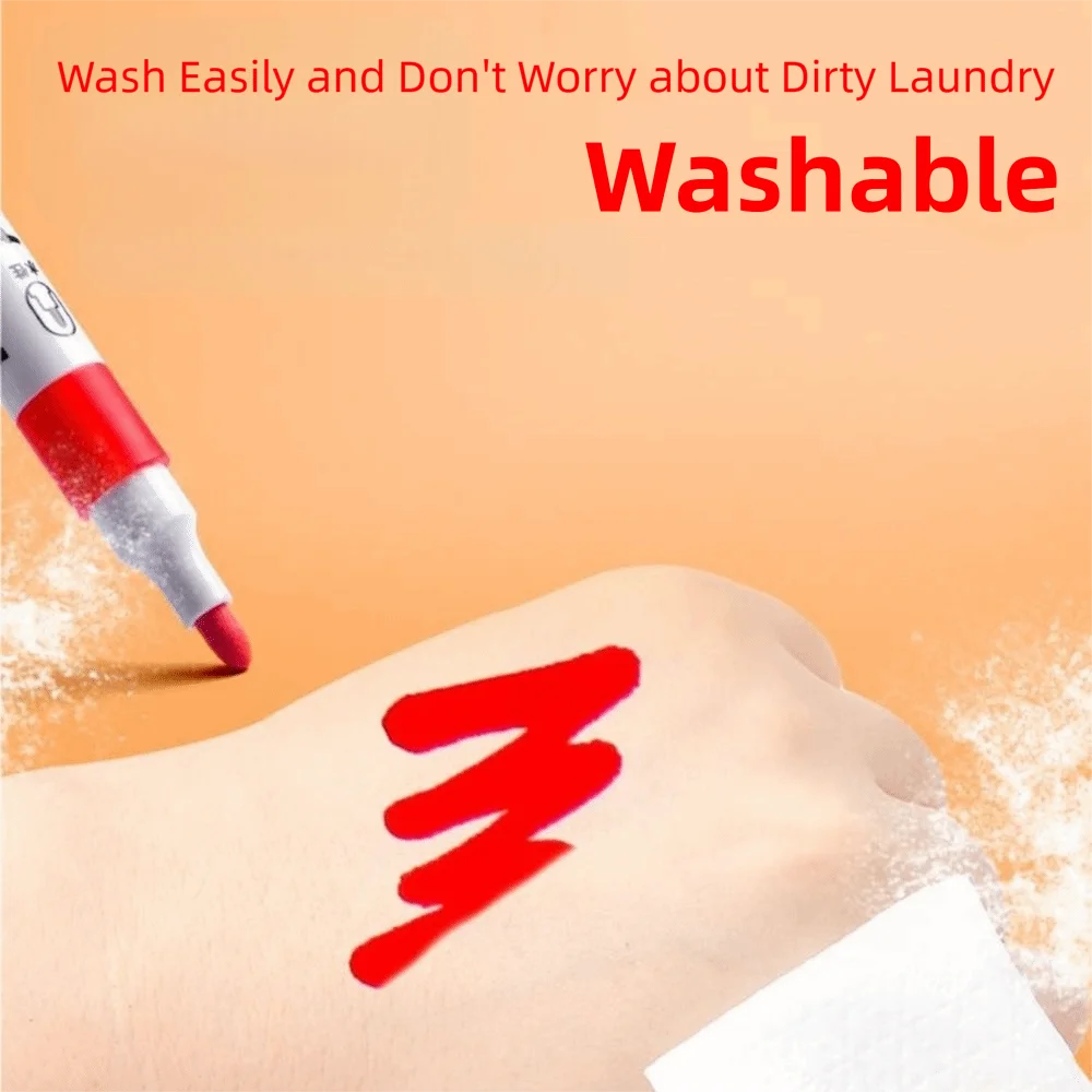 

80 Colors Acrylic Marker Pen Set Fine Nib Waterborne Brush Acrylic Paint Marker Water-based Soft Tip Paint Art Marker