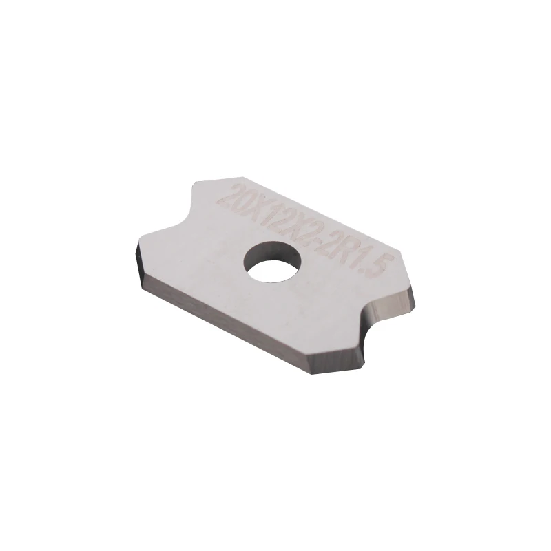 1 pcs Woodworking Scraping Tools Knives Scraper for Edge Banding Machine Blade TCT 20*12*2 2R Chamfer