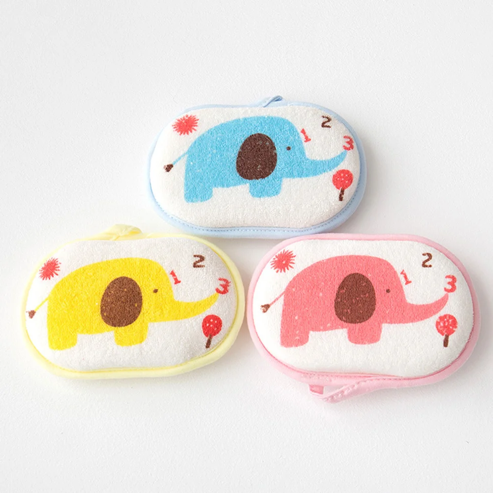 

Детская губка для ванны из натурального хлопка, мягкая щетка нейтрального цвета для новорожденных, губка для душа и душа