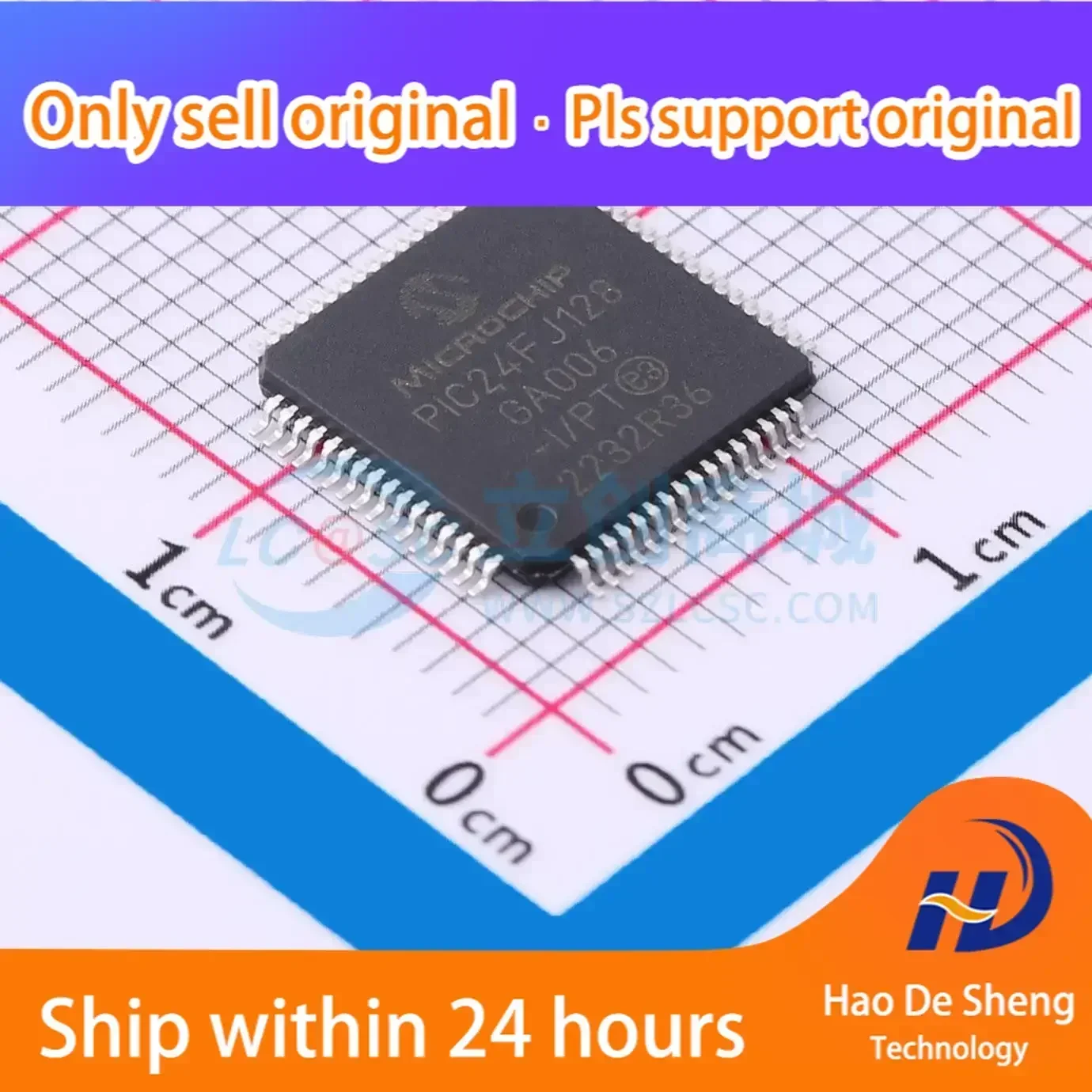 

10PCS/LOT PIC24FJ128GA006-I/PT TQFP64 new original in stock