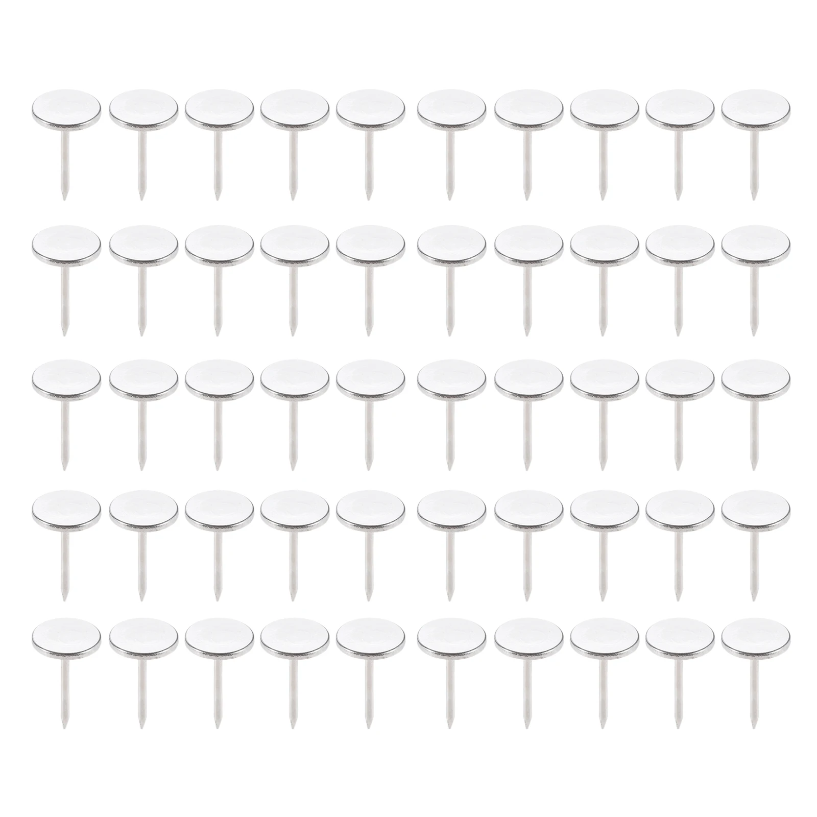 50/100pcs 11*17mm argento tappezzeria chiodi mobili cestino cassa del vino puntine puntali vintage piatto tappezzeria Nail Hardware Decor